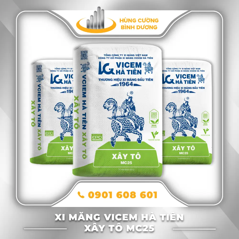 Cập Nhật Bảng Giá Xi Măng Hà Tiên Các Loại Mới Nhất 2 Xi-Mang-Vicem-Ha-Tien-Xay-To-MC25