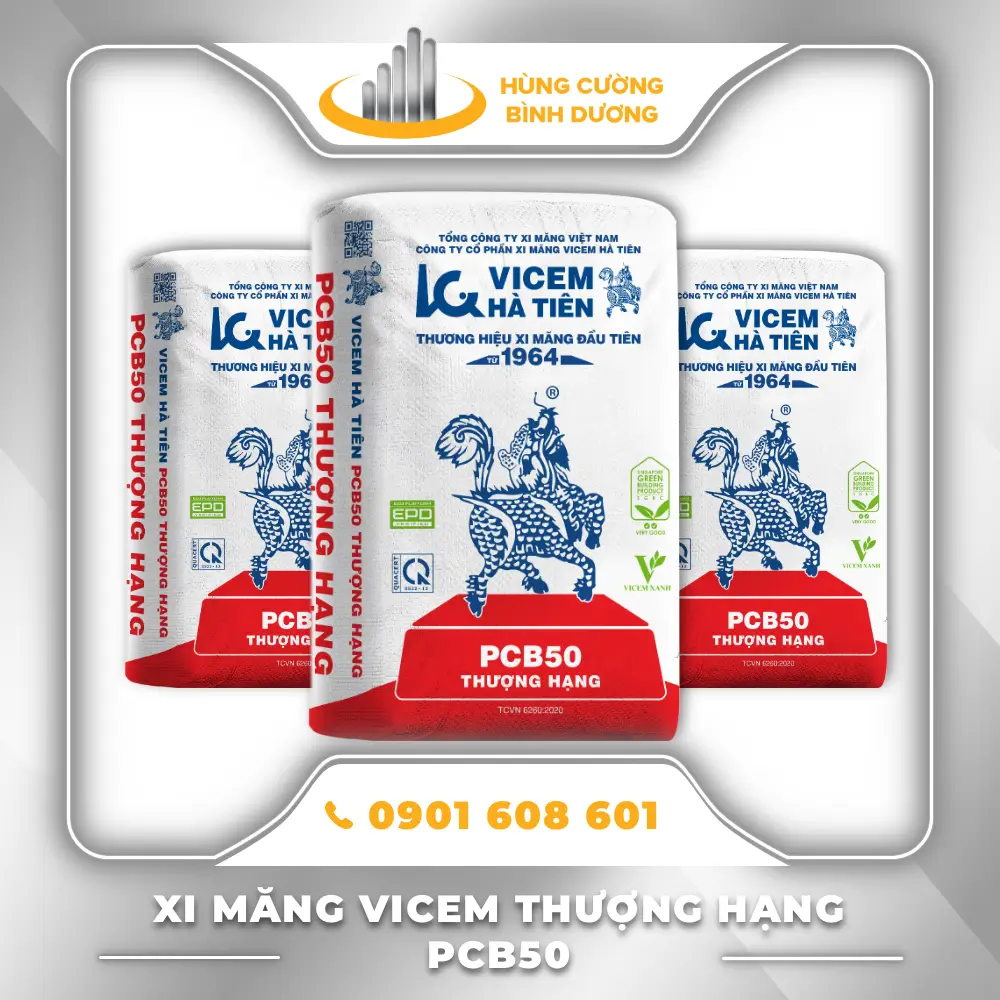 Cập Nhật Bảng Giá Xi Măng Hà Tiên Các Loại Mới Nhất 6 Xi-Mang-Vicem-Ha-TienThuong-Hang-PCB50