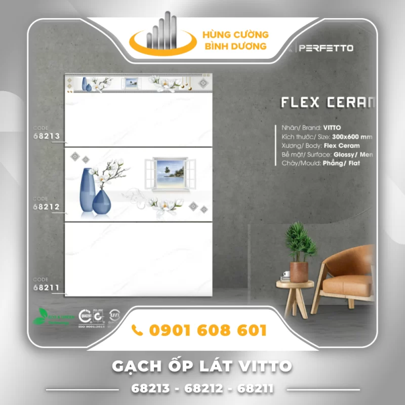 Gạch Ceramic 68213 68212 68211 HC