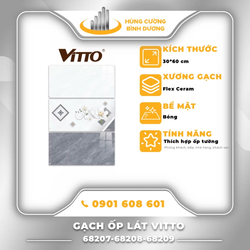 Gạch-Porcelain-Vitto-68207-68208-68209
