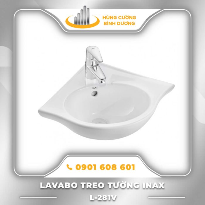 Lavabo-Treo-Tường-Inax-L281V