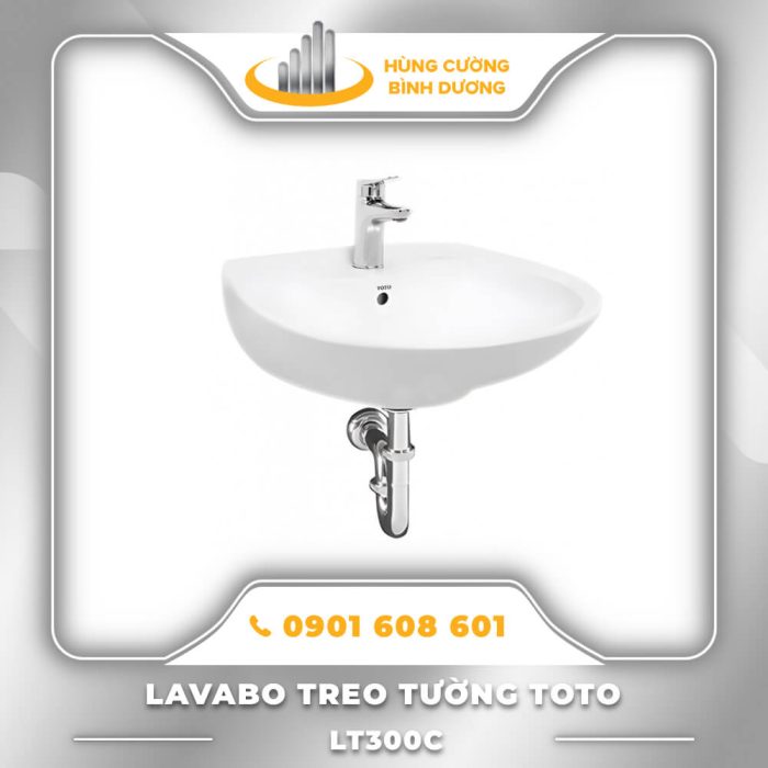 Lavabo-Treo-Tường-Toto-LT300C