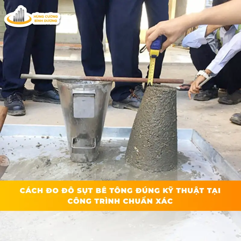 Cach do do sut be tong dung ky thuat tai cong trinh chuan